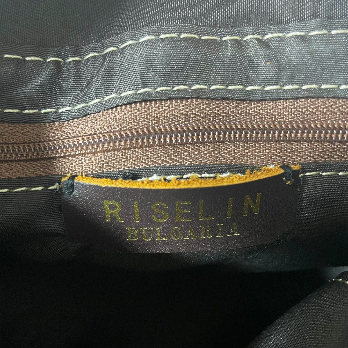 新作ヨーロッパ製※定価12万◆ブルガリア発※RISELIN ハンドバッグ 本革 牛革 2way コンパクト 肩掛け ショルダーバッグ 通勤OL レディース_画像10