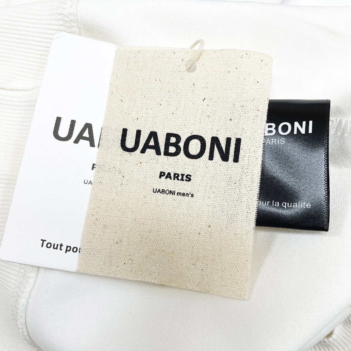 逸品EU製＆定価4万◆UABONI*Paris*トレーナー*ユアボニ*パリ発◆コットン100% ゆったり スウェット 紙飛行機 遊び心 秋冬 KITH XL/50サイズ_画像9