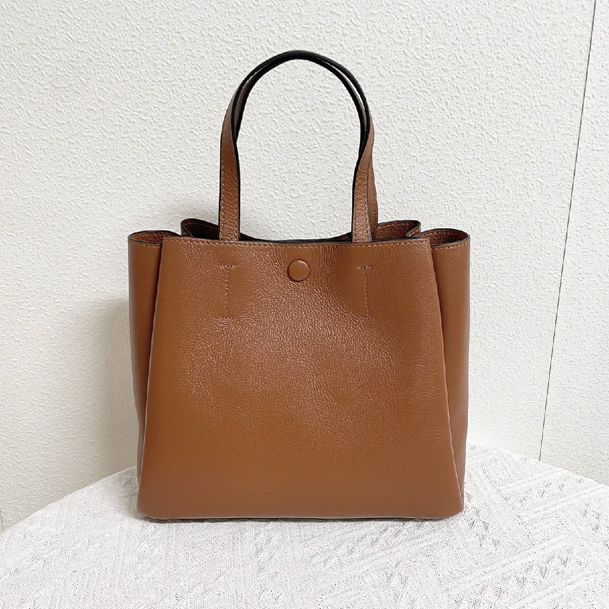  top class EU made regular price 12 ten thousand *christian milada* milano departure * handbag * fine quality cow leather leather original leather 2way shoulder .. handbag outing lady's 