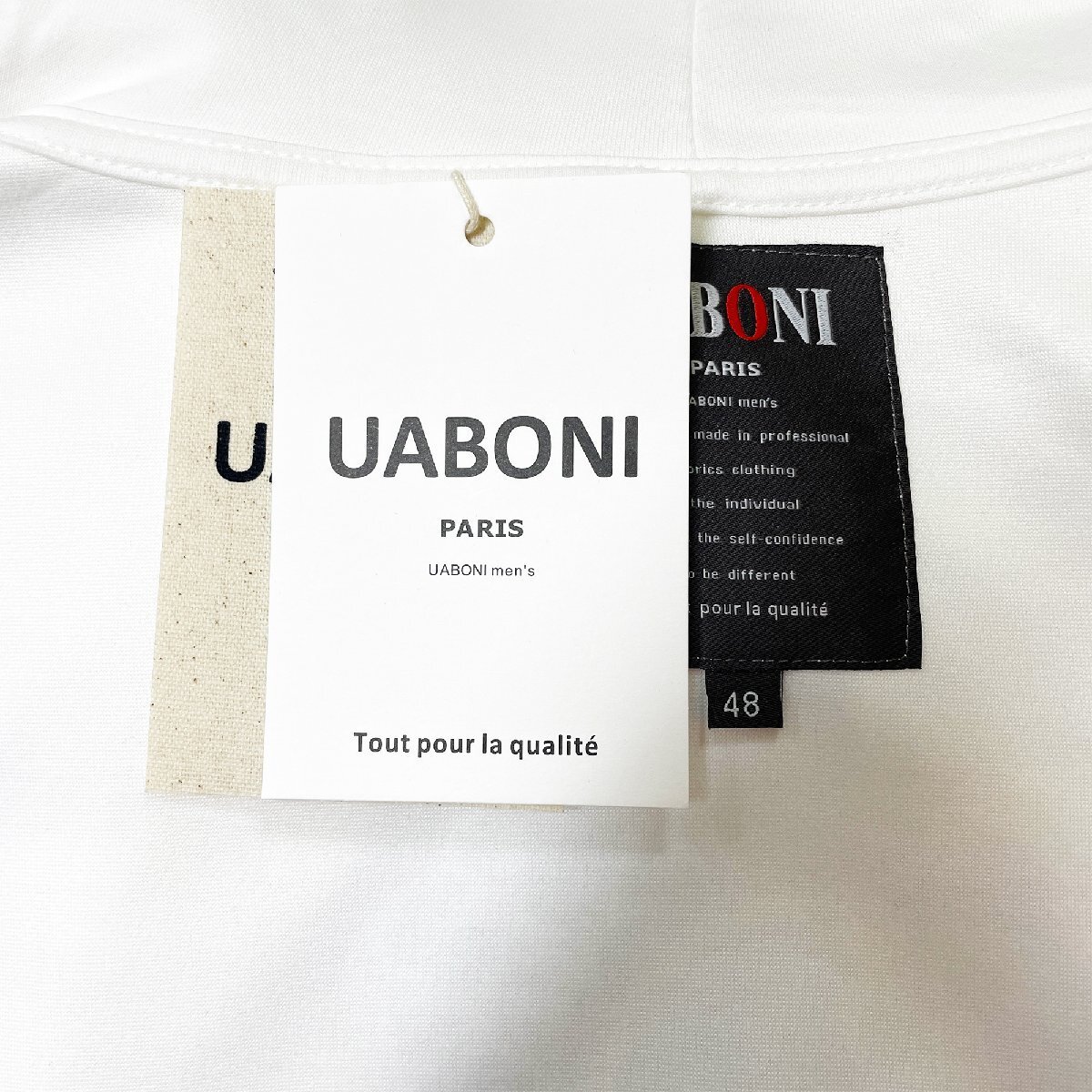 定番EU製＆定価4万◆UABONI*ユアボニ*パーカー*フランス*パリ発◆米国綿 通気 ゆったり 個性 スウェット ベアブリック/Bearbrick M/46_画像8