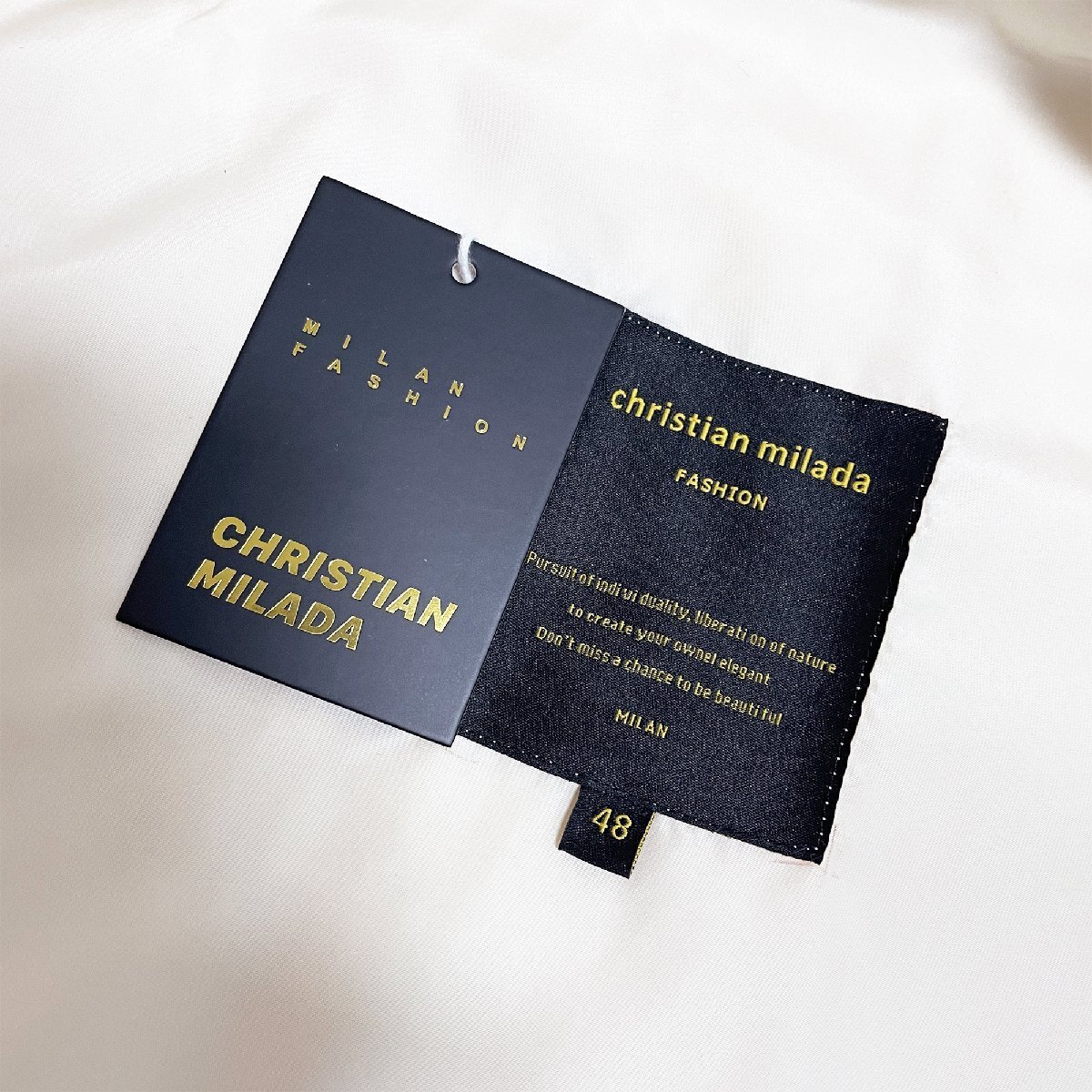 定価6万★christian milada・ミラノ発・ジャケット★上品 薄手 ソフト 個性 ゆったり 花柄 レイヤード アウター キュート 日常 春夏 XL_画像8