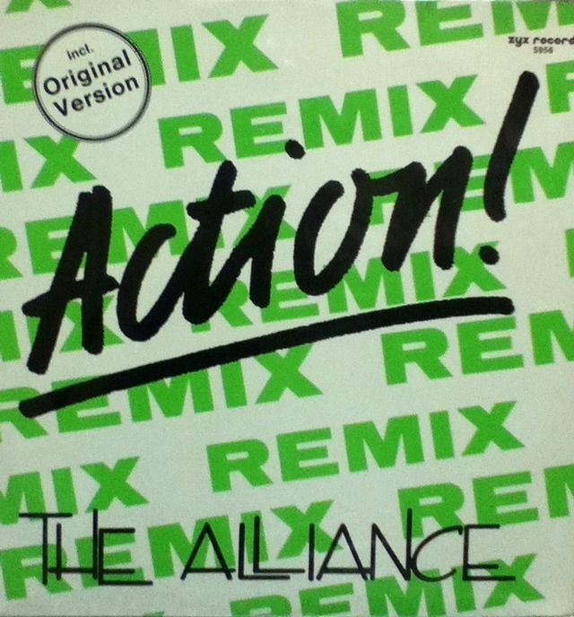 【廃盤12inch】The Alliance / Action! Remix_画像1