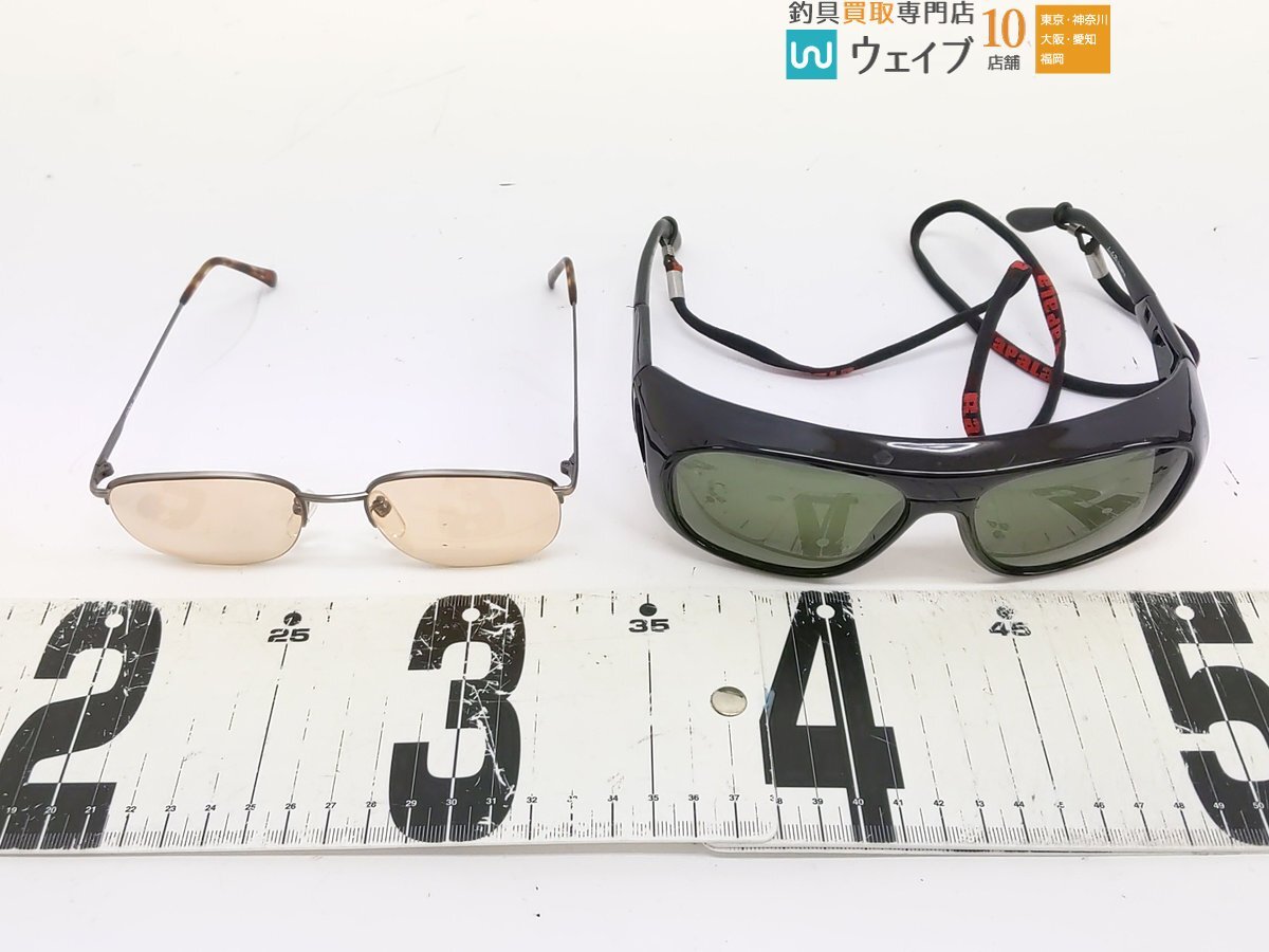 アディダス スポーツサングラス、レイバン RB3025 W3173、ダイワ プロビジョン BR-4370・LSPデザインズ EYEWARE 他 計7点セットの画像6