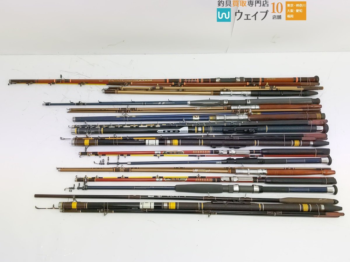 ダイワ 波の瀬 50号 80号 240DX、オリムピック 横浜 80、海鱗 10-210 他 船竿 ジャンク大量セット ジャンク品_160S479235 (1).JPG