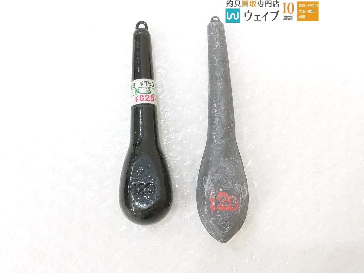 胴突き 下オモリ スカリー 等 オモリ 錘 約120～200号 約7.6kgの画像3