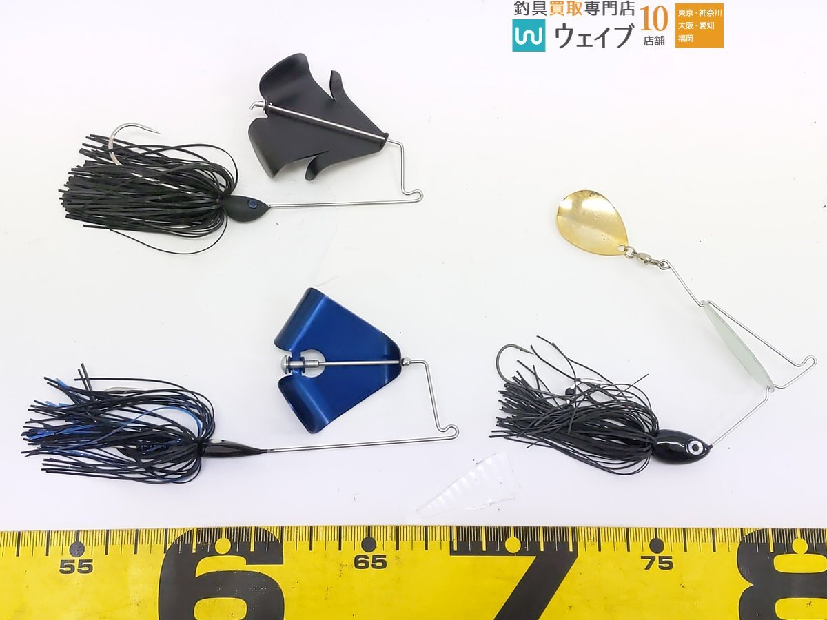 ボトムアップ ビーブル 3/8oz、OSP ハイピッチャー、イマカツ ヘルターツイスター 他 スピナーベイト バズベイト 計29点セットの画像2