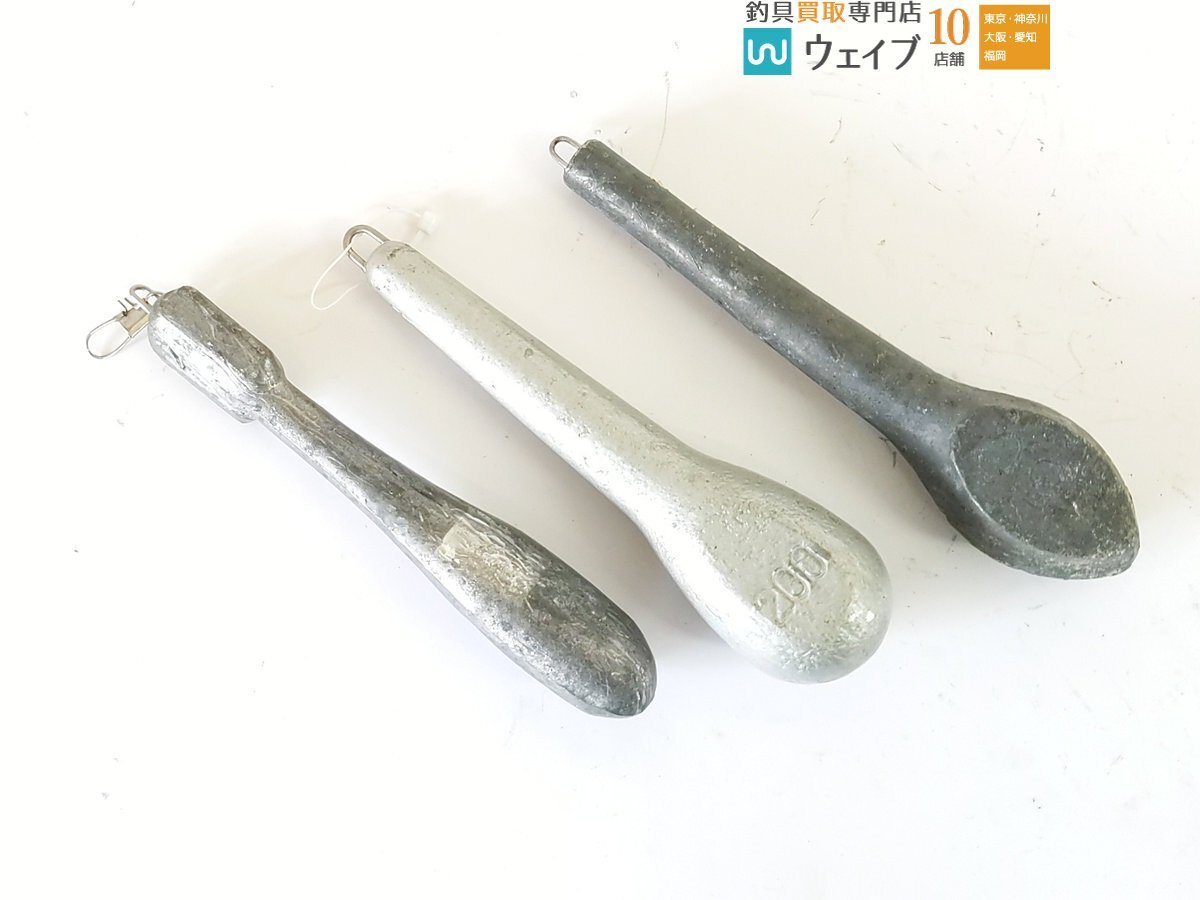 六角・胴付・棒型 等 号数100～200号 総重量約9.6kgセット おもり オモリ 錘の画像10