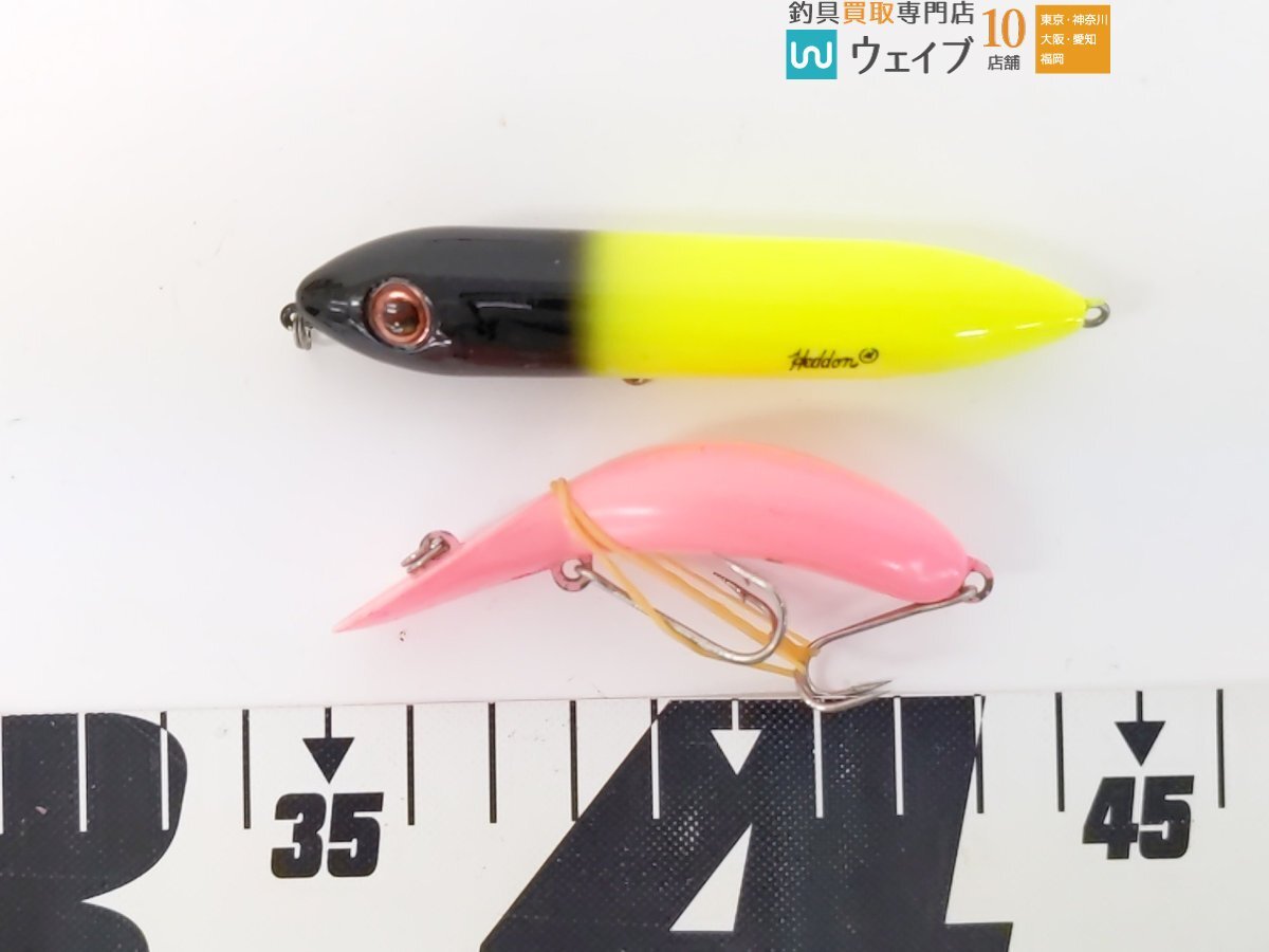 HEDDON ヘドン ザラパピー タイニークレイジークローラー ビッグバド タドポリー 他 計15点 中古バスルアーセットの画像8