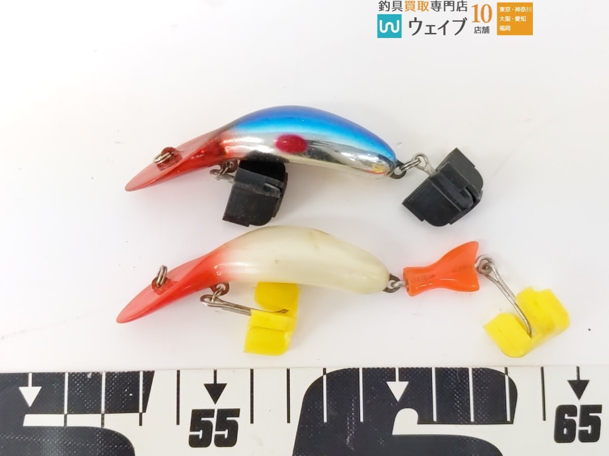 HEDDON ヘドン ザラパピー タイニークレイジークローラー ビッグバド タドポリー 他 計15点 中古バスルアーセットの画像9