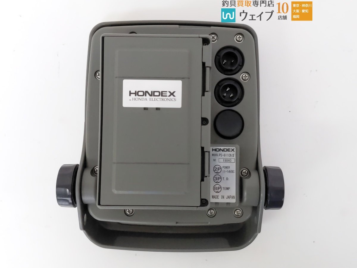 ホンデックス 5型ワイド液晶ポータブルプロッター魚探 PS-611CN II 美品の画像6