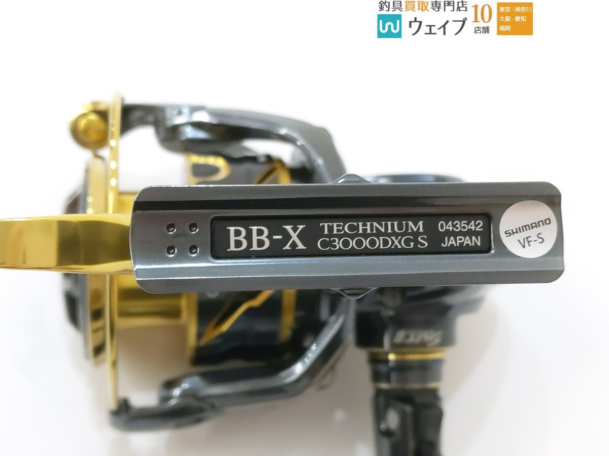 シマノ 21 BB-X テクニウム C3000DXG 左ハンドル 美品の画像2
