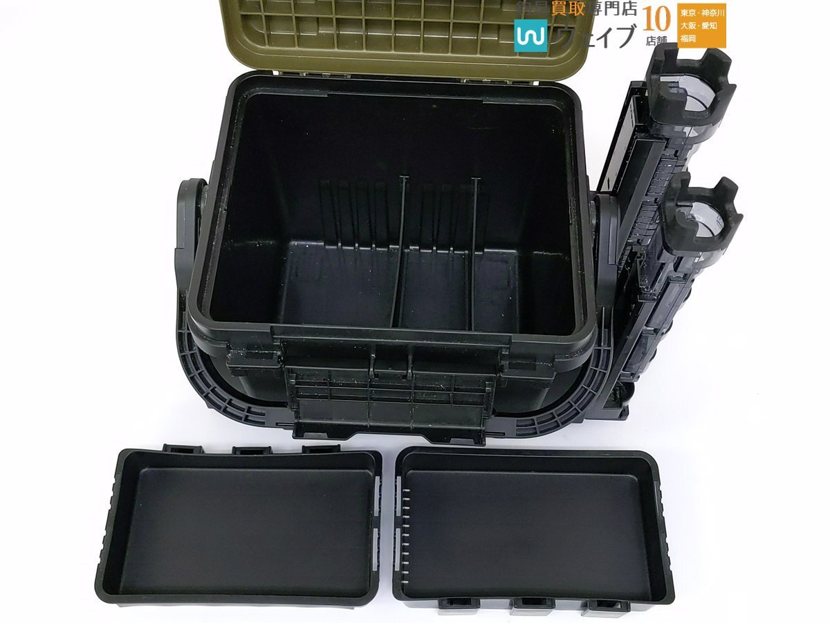 シマノ EVA タックルバッグ ハードタイプ BK-002T・ダイワ タックルバッグ CS45 (J) 他 計3点 タックルバッグセットの画像4