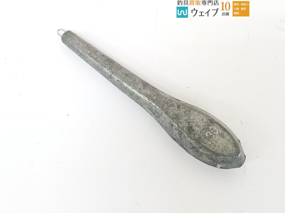 胴付き・六角 等 号数150～250号 総重量約9.6kg 計点セット おもり オモリ 錘の画像8