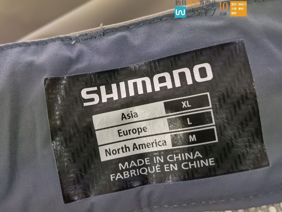 シマノ DSアドバンススーツ RA-025P XLサイズ ※注あり 未使用品の画像10