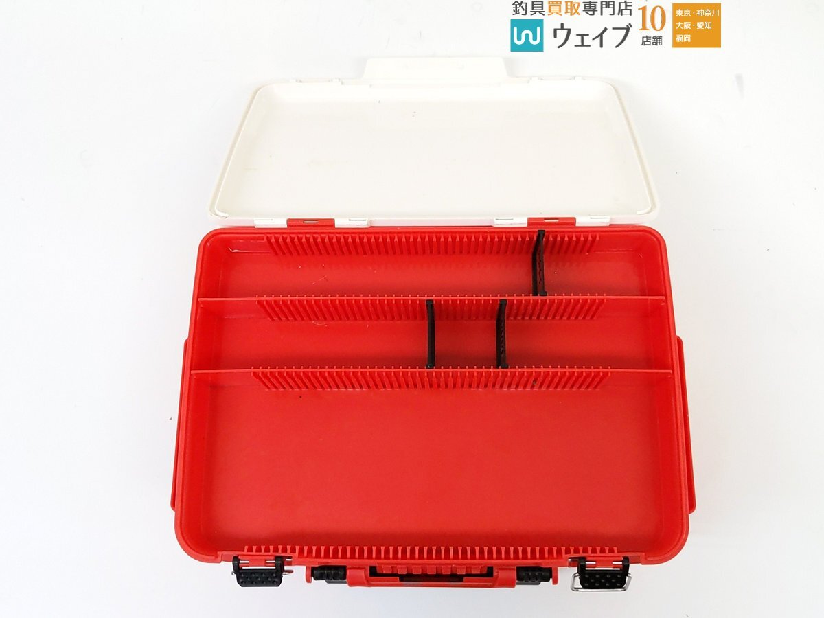 mei horn VS-8050 red *VS-3078 red etc. tackle box total 2 point set 