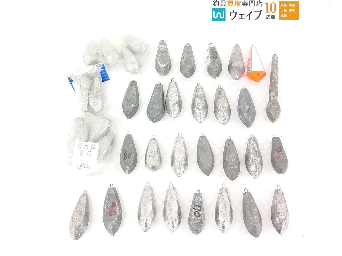  six rectangle fishing sinker etc. number number approximately 70~80 number gross weight approximately 10kg set ... fishing sinker .