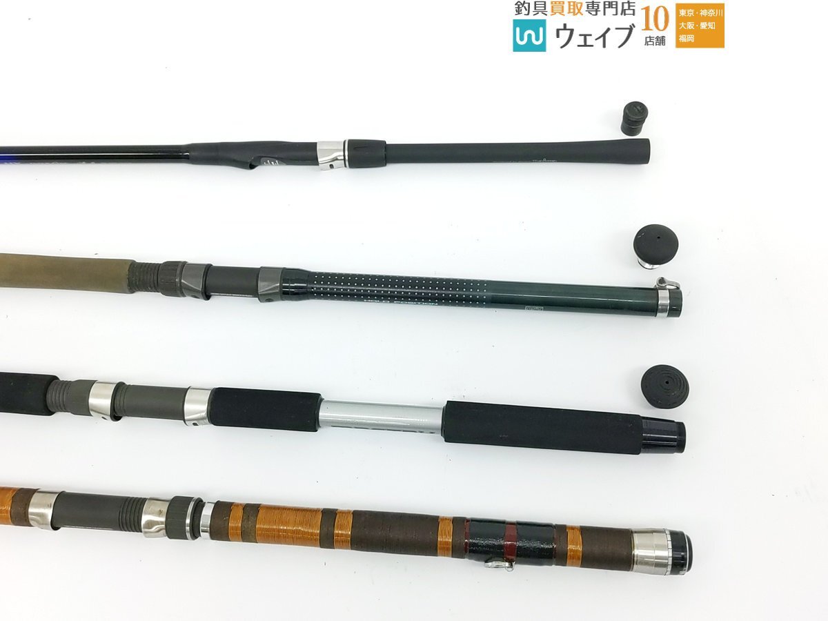 ダイワ HX IL 浦舟 30号 330・NFT パワーループ アドバンス 船 カカリ 30-420 等 計4本セット 中古品＆ジャンク品 ※注有