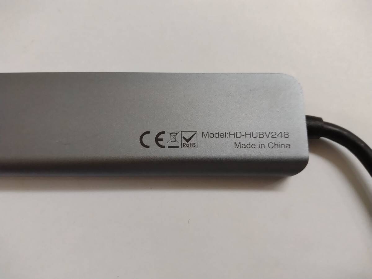 ■HIDISC 7in1コンパクト Type-C HUB Multifunction Adapter HD-HUBV248 　 C　_画像6