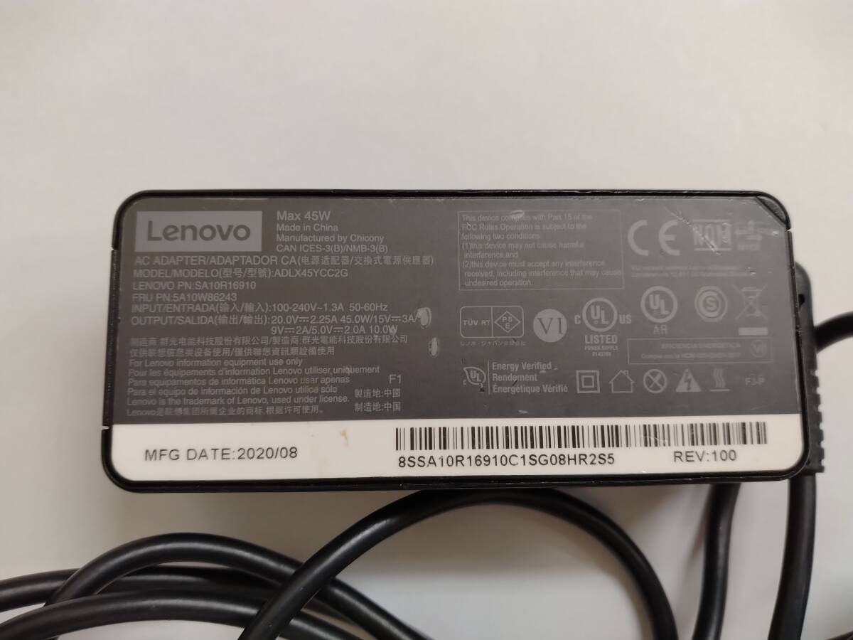 #Lenovo Lenovo USB Type-C 45W AC адаптор ADLX45YCC2G C