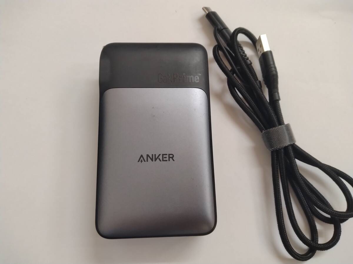 # anchor Anker 733 Power Bank (GaNPrime PowerCore 65W) A1651 mobile battery charger after market conversion adaptor attaching .USB cable C
