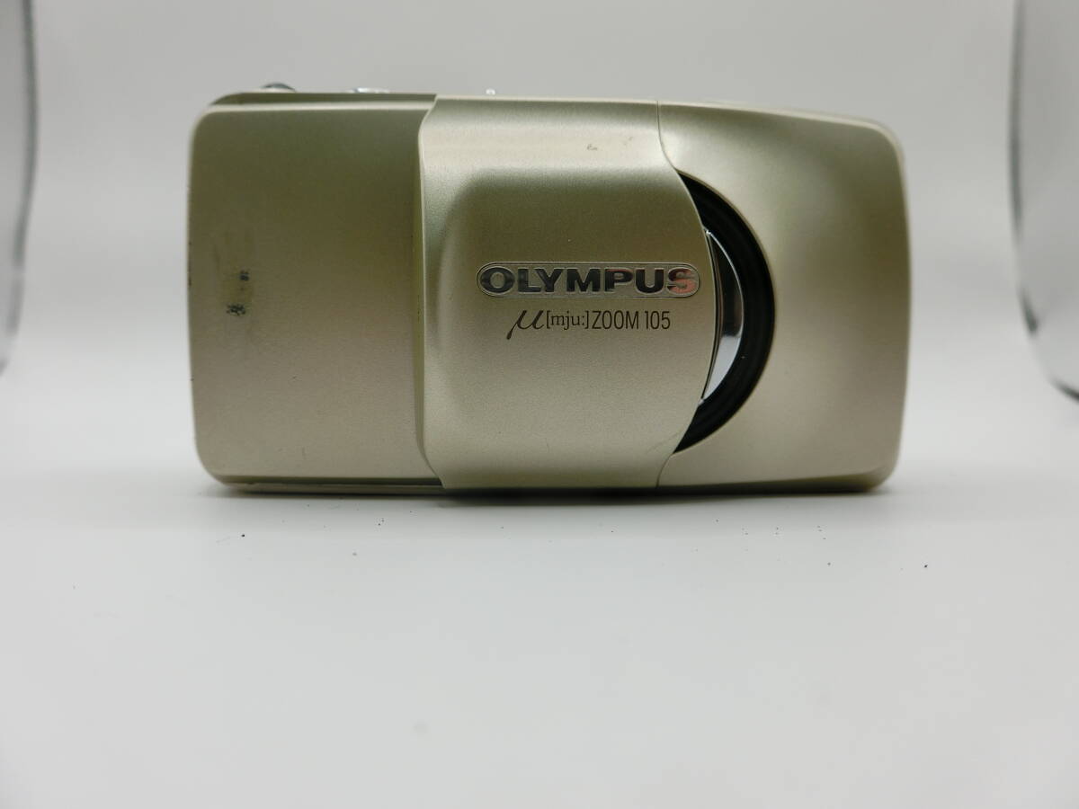 1円~【動作未確認】オリンパス OLYMPUS μ [ mju:] ZOOM 105 35-105mm コンパクトフィルムカメラの画像3