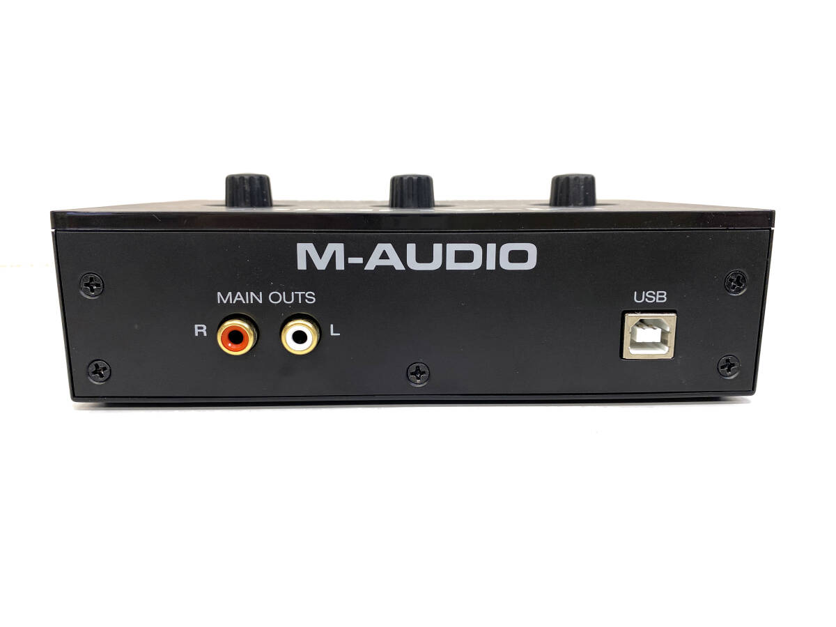 動作品 M-AUDIO M-TRACK SOLO オーディオインターフェース (presonus audient RME MOTU focusrite steinberg roland SSLの画像3