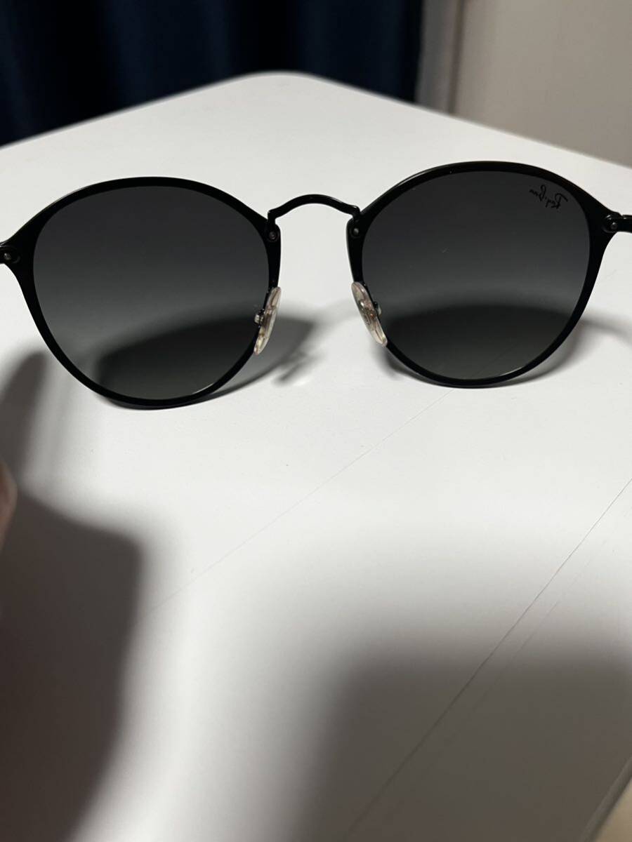 美品 Ray-Ban サングラス レイバン メガネ ブラック RB3574-Nの画像5