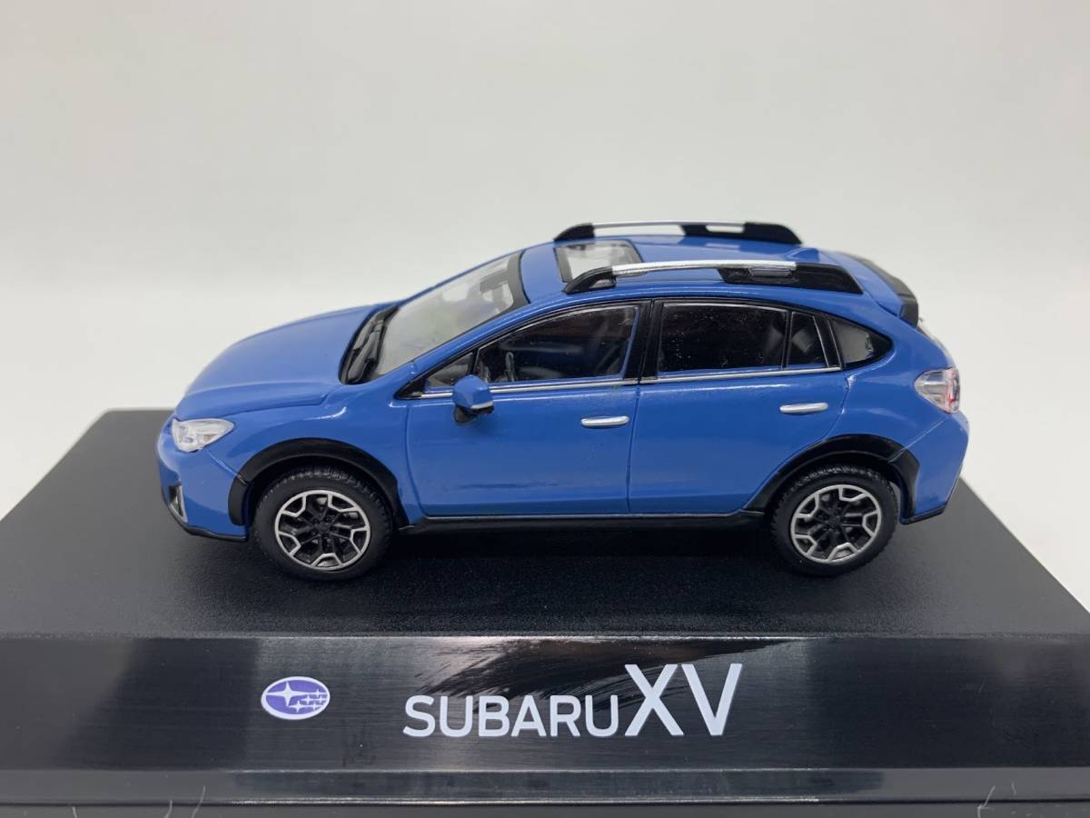 スバル特注 1/43 スバル SUBARU XV ブルー J05-02-500-2_画像2