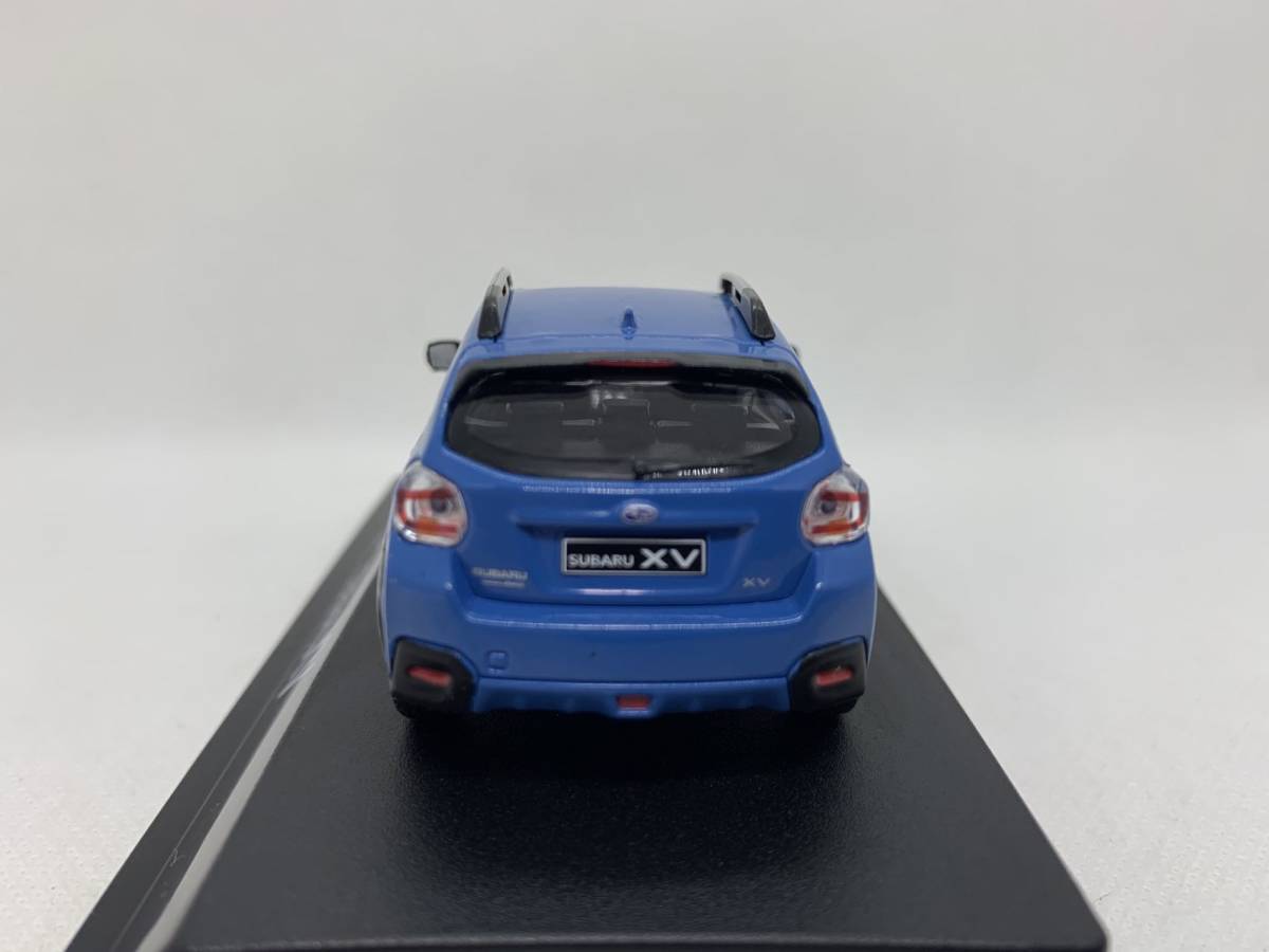 スバル特注 1/43 スバル SUBARU XV ブルー J05-02-500-2_画像3