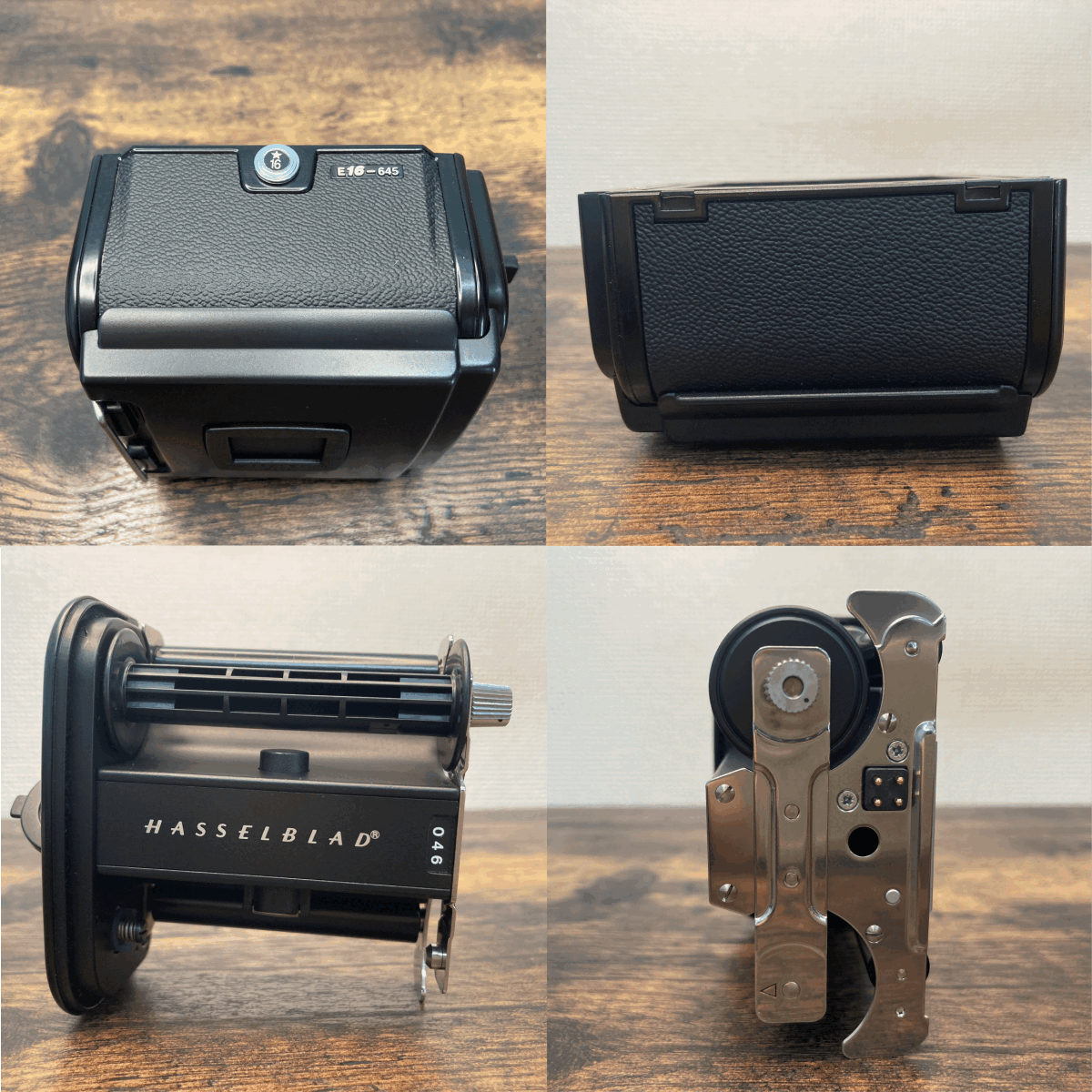 HASSELBLAD ハッセルブラッド 500CM プリズムファインダー PME51 マガジン E16 カールツァイス 80 60mm 中判フィルムカメラ 付属品 蛇腹の画像2