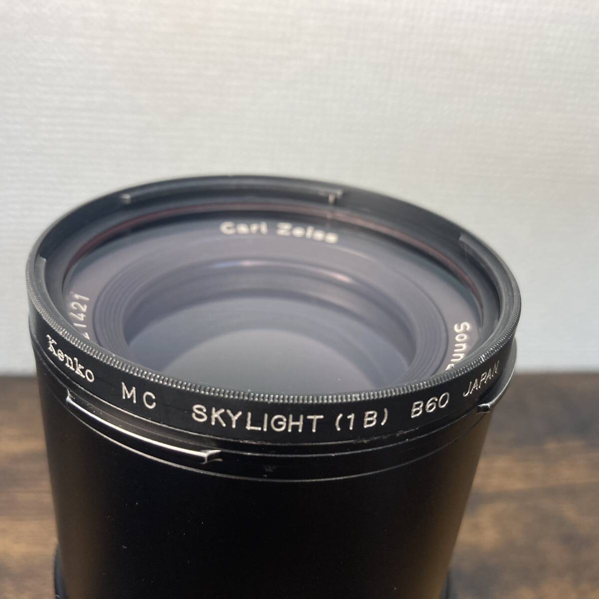 現状品 HASSELBLAD ハッセルブラッド レンズ Carl Zeiss カールツァイス Sonnar CF 250mm f/5,6 T 6721421 20080 Kenko レンズフィルターの画像5