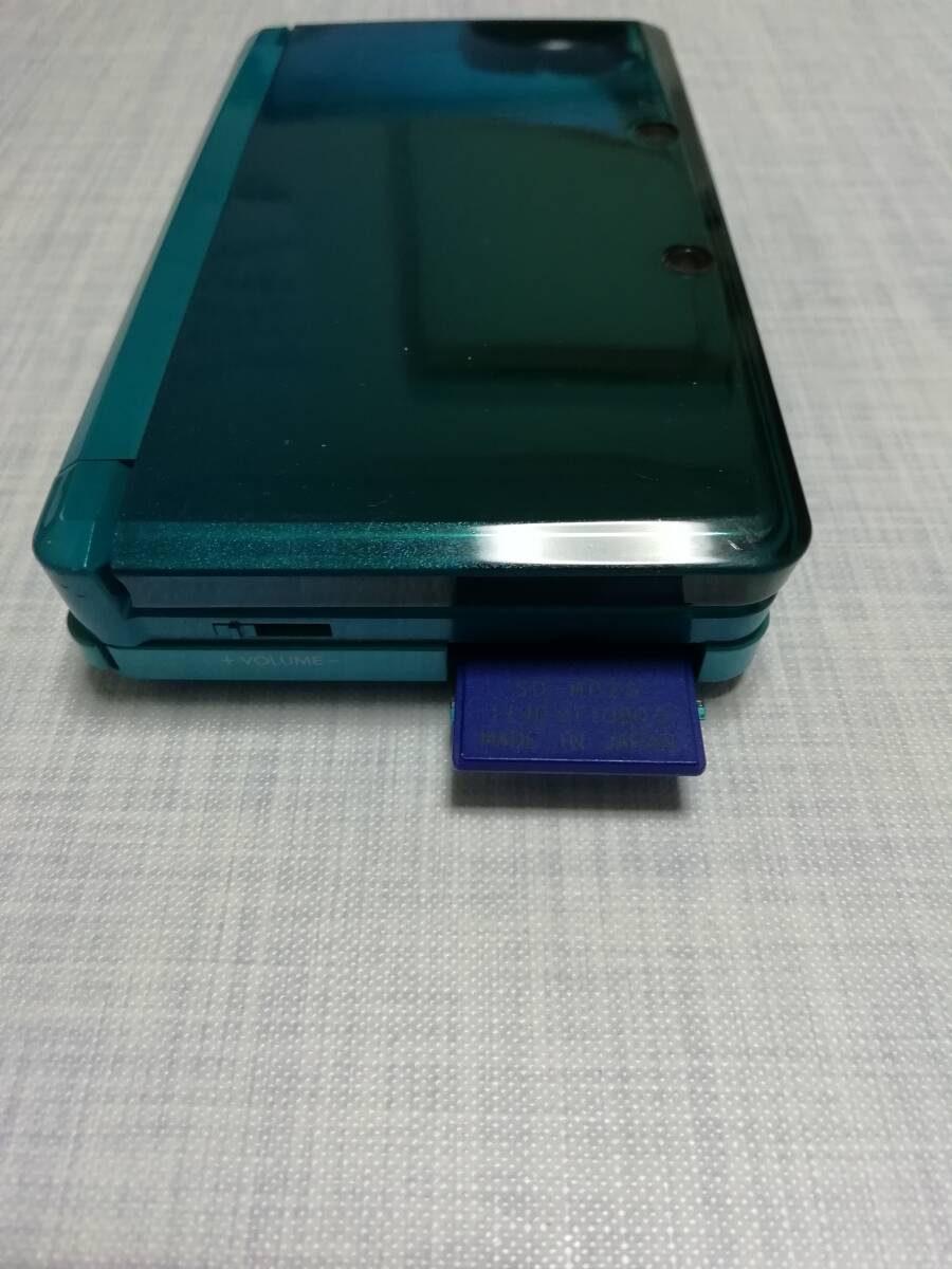  the first period . settled Nintendo 3DS cobalt blue operation verification ending 