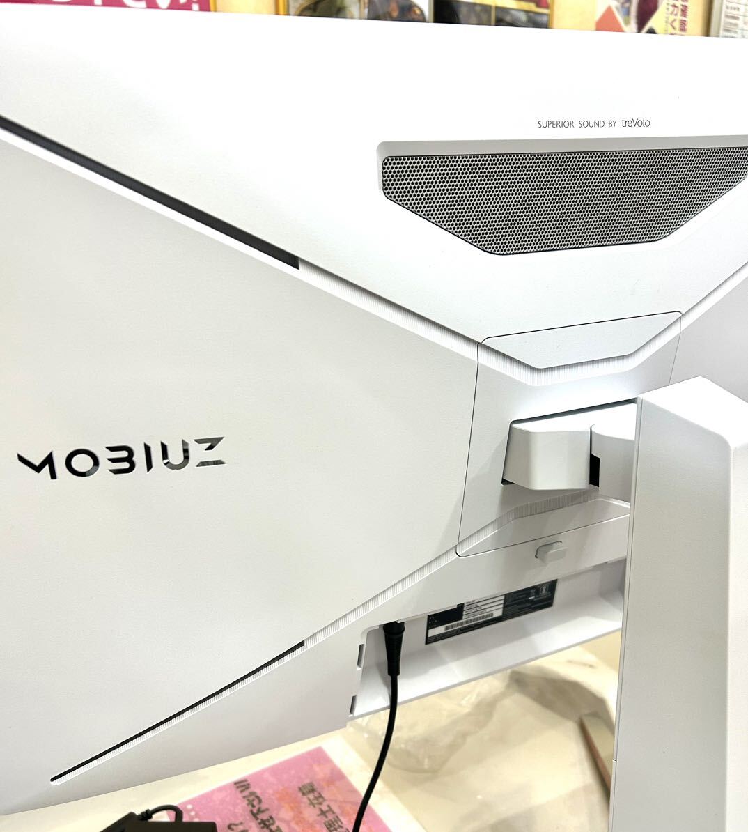 美品 2023年製 BENQ MOBIUZ EX2710U 27インチ 4K ゲーミングモニター IPS 144Hz PS5対応 高さ調整可能の画像5