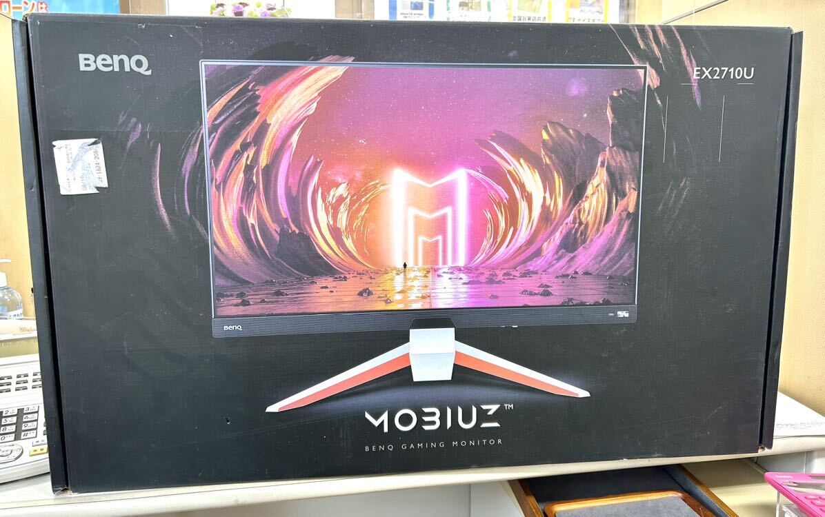 美品 2023年製 BENQ MOBIUZ EX2710U 27インチ 4K ゲーミングモニター IPS 144Hz PS5対応 高さ調整可能の画像1