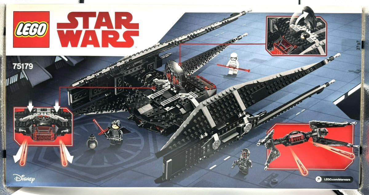 【未開封】 LEGO STAR WARS レゴスターウォーズ カイロ・レンの TIE ファイター 75179の画像3