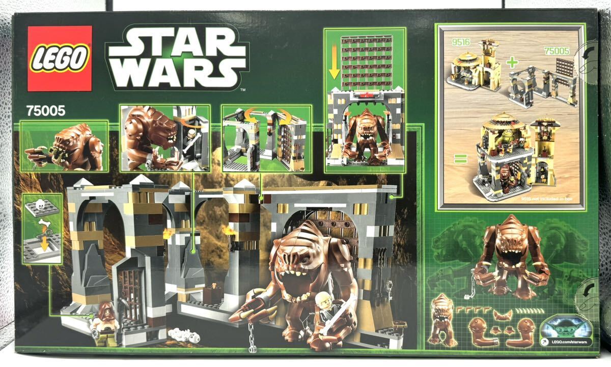 【未開封】 LEGO レゴ STAR WARS スターウォーズ Rancor Pit ランコアピット 75005の画像3