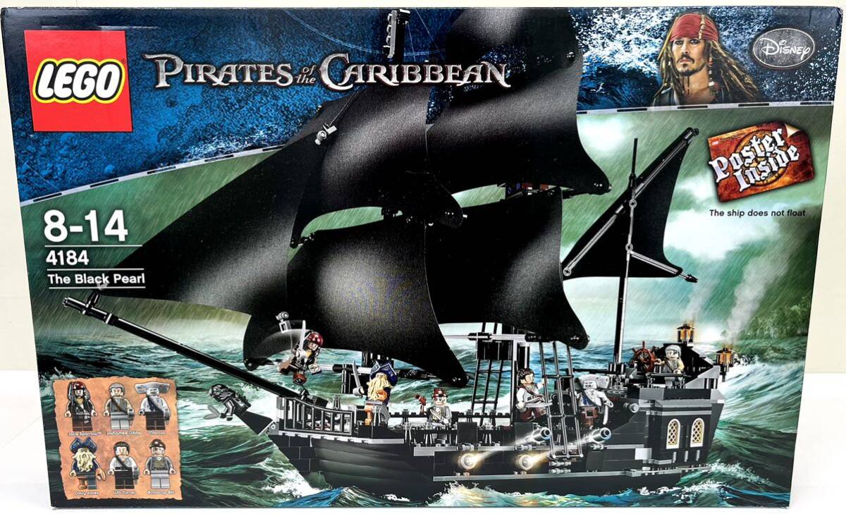 新品未開封 LEGO レゴ Pirates of the Caribbean パイレーツオブカリビアン ブラックパール号 4184