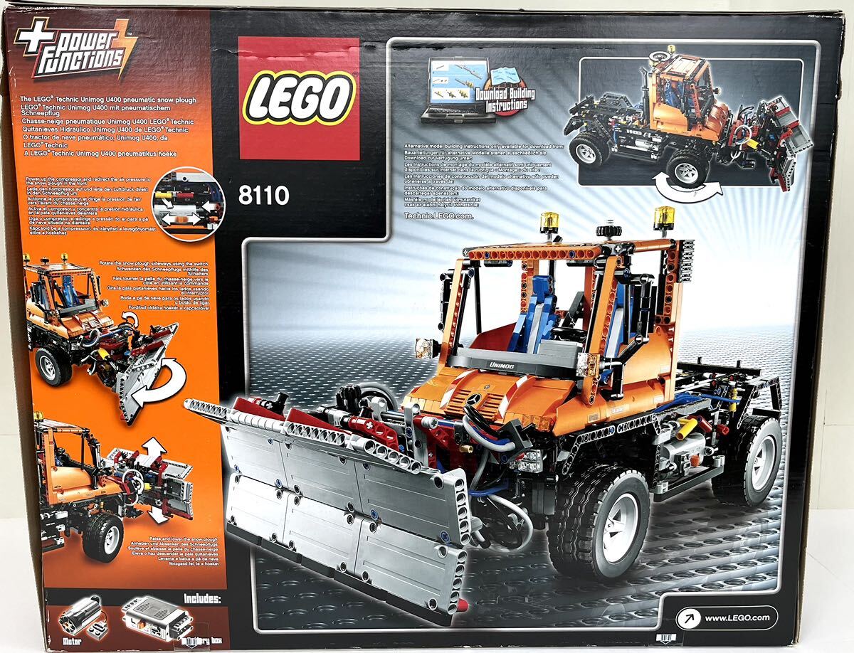 新品未開封 LEGO 8110 TECHNIC Unimog レゴ テクニック ウニモグ_画像8