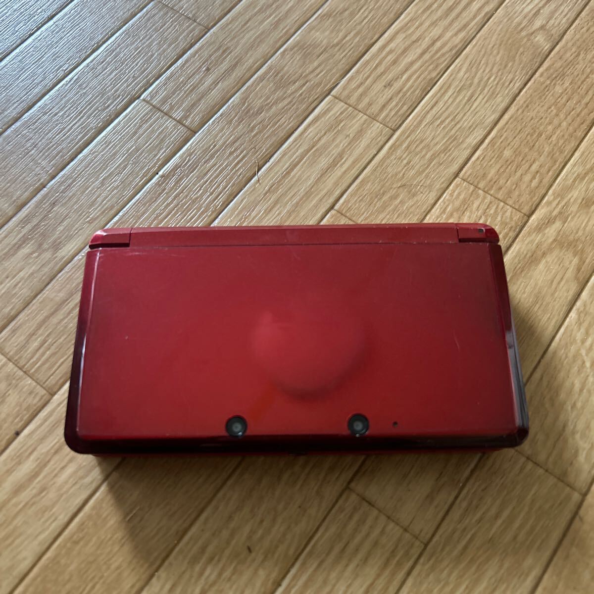 【中古品】Nintendo 3DS CTR-001 フレアレッド ポータブル ゲーム機 任天堂 の画像4