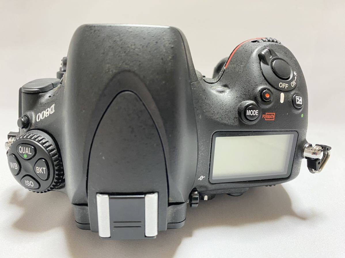 ★ショット数3,540回・極上美品★ Nikon ニコン デジタル一眼レフカメラ D800 ボディー_画像4