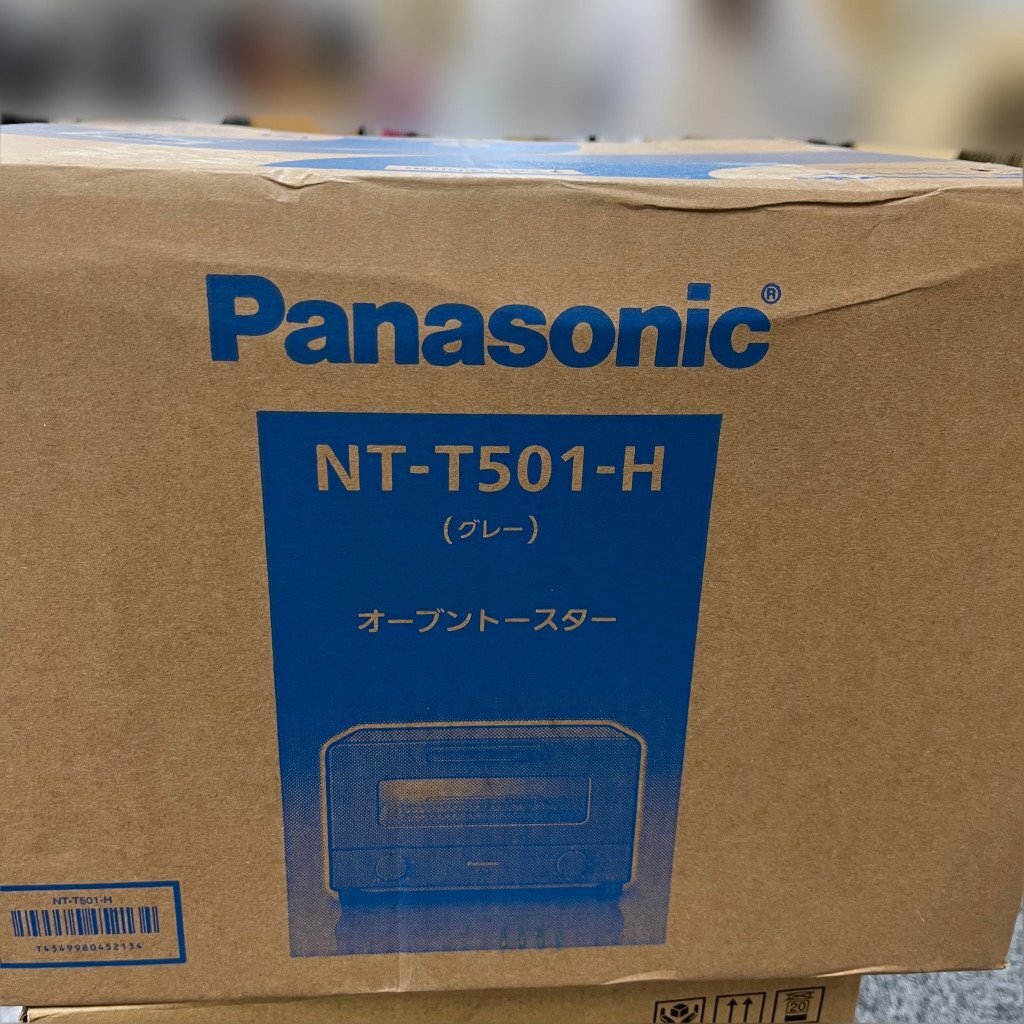 119436◎【未使用品】Panasonic パナソニック オーブントースター NT-T501-H グレーの画像2