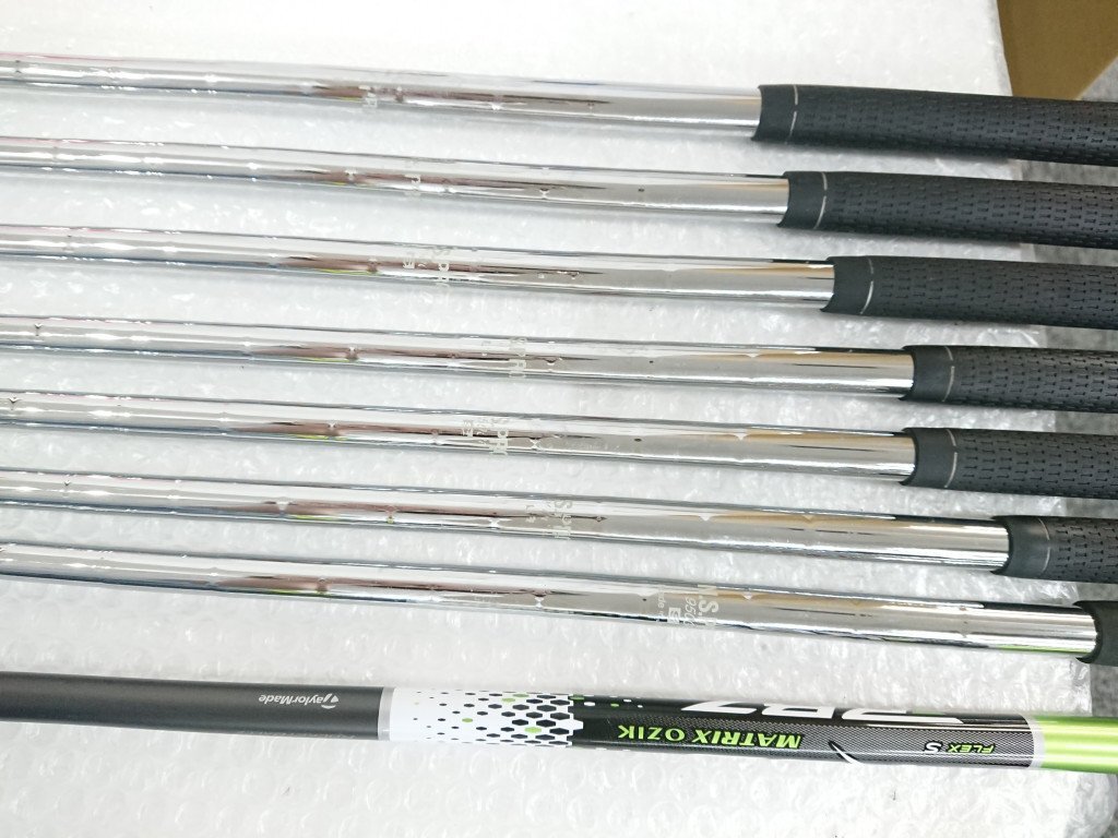 85883*TaylorMade テーラーメイド RBZ ゴルフクラブ8本セット フレックスS クラブケース付きの画像9