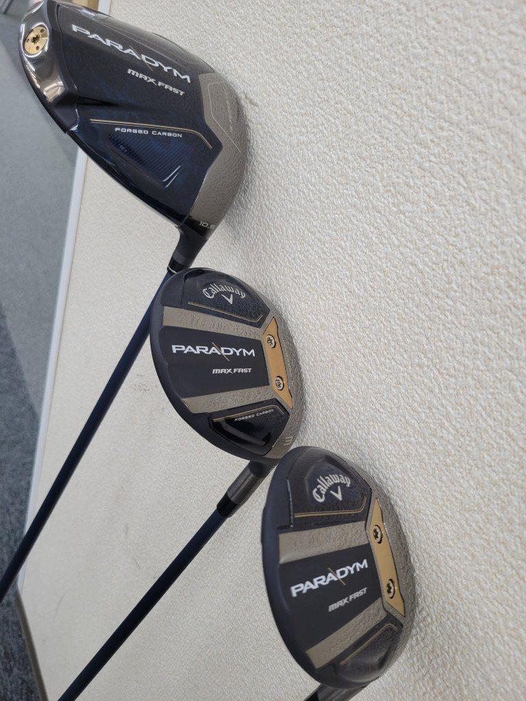 81879。Callaway キャロウェイ PARADYM パラダイム MAXFAST ドライバー フェアウェイ 3本の画像3