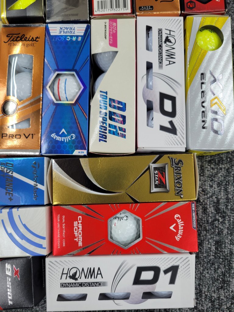 112204。《新品ゴルフボールまとめ1000円～》Titleist PRGR HONMA SRIXON 他_画像2