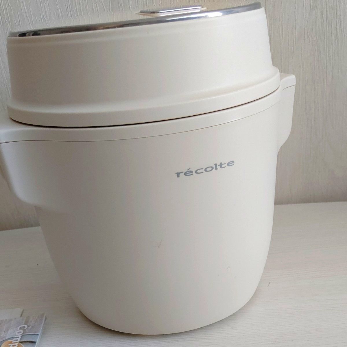 レコルト recolte コンパクト ライスクッカー 炊飯器 2.5合 レシピ本付き パン焼き機能  