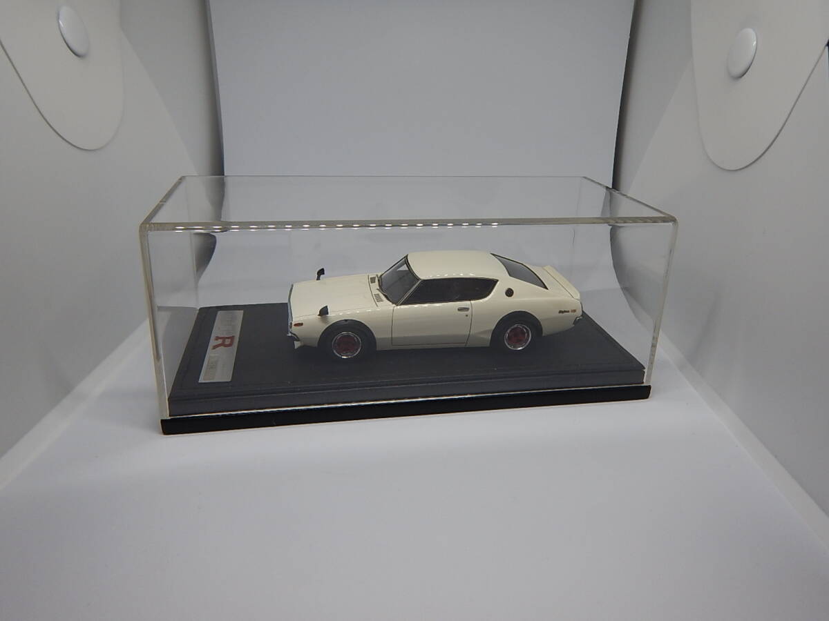 1/43 ignition model  Nissan Skyline 2000 GT-R (KPGC110) White 0072の画像2