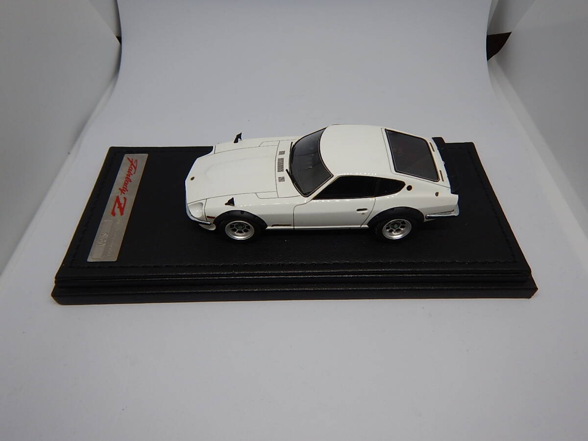 1/43 ignition model  Nissan Fairlady Z（S30） White 0022 ハヤシストリート リアゲートガラス難有り！の画像10