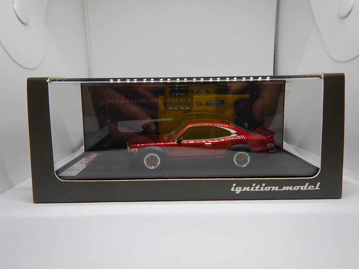 １/43 Ignition model Mazda Savanna（S124A）Semi Works Red Metallic 1164の画像3