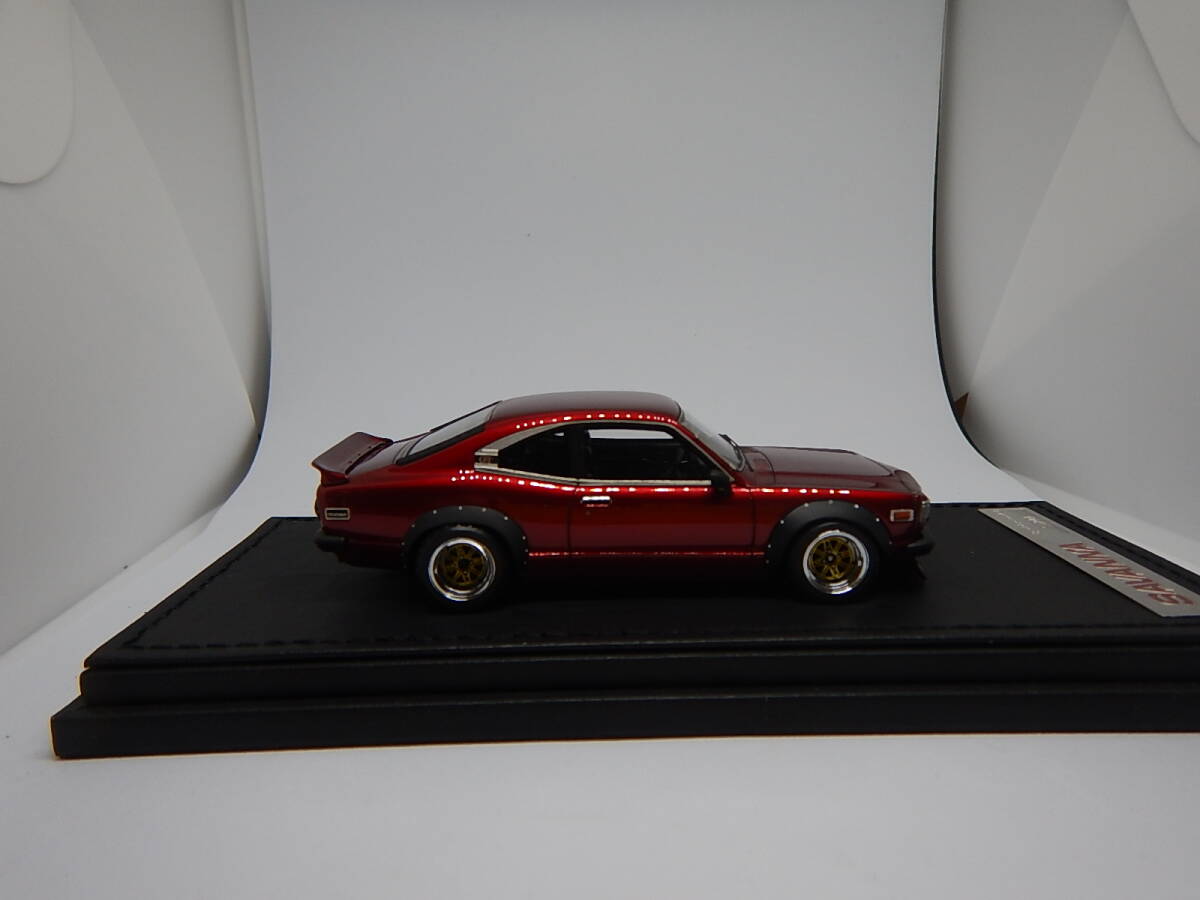 １/43 Ignition model Mazda Savanna（S124A）Semi Works Red Metallic 1164の画像6