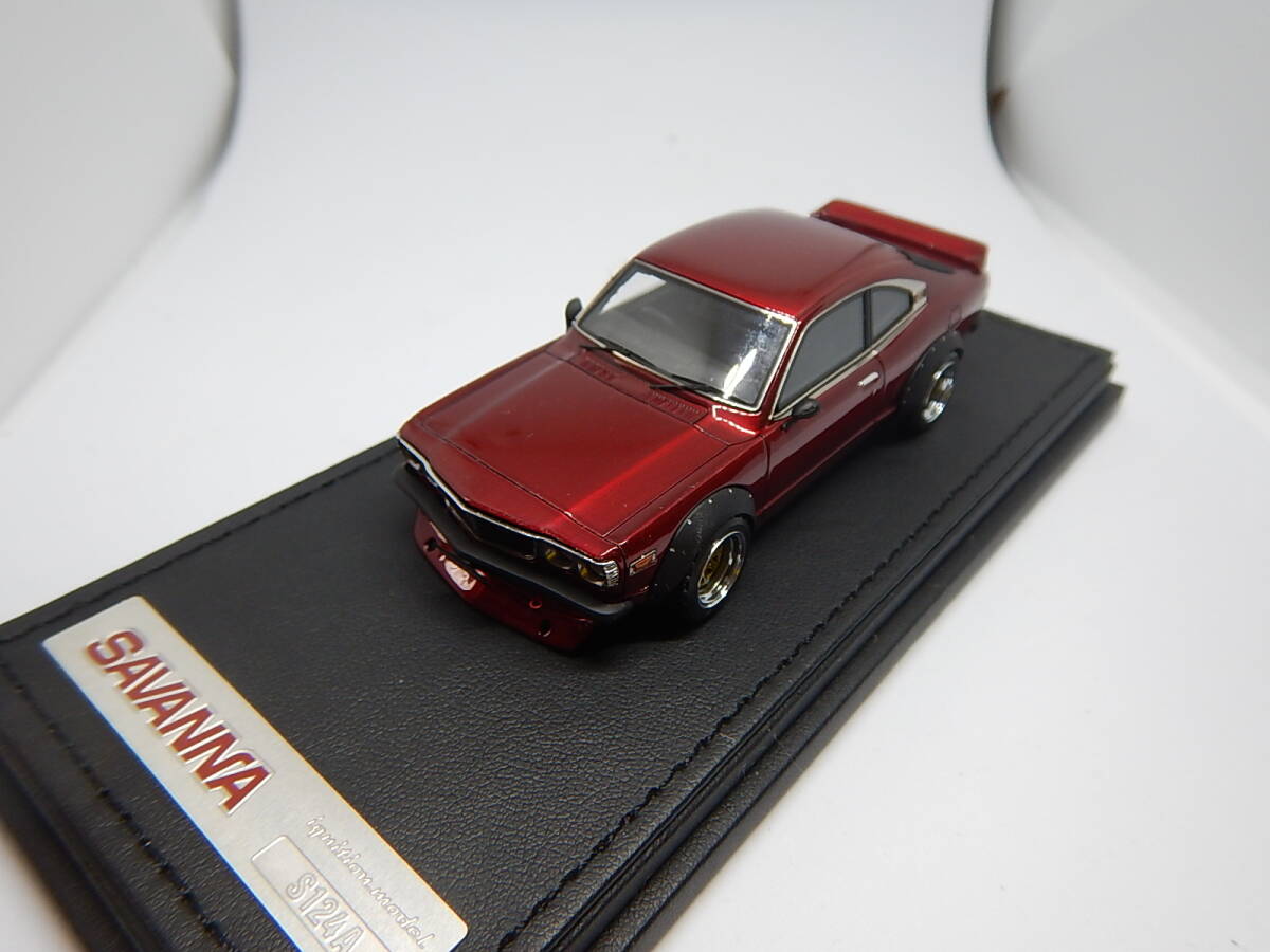 １/43 Ignition model Mazda Savanna（S124A）Semi Works Red Metallic 1164の画像10